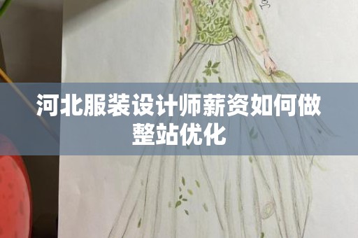河北服装设计师薪资如何做整站优化