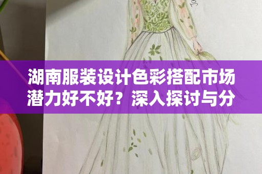 湖南服装设计色彩搭配市场潜力好不好？深入探讨与分析
