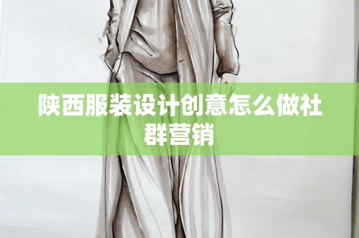 陕西服装设计创意怎么做社群营销