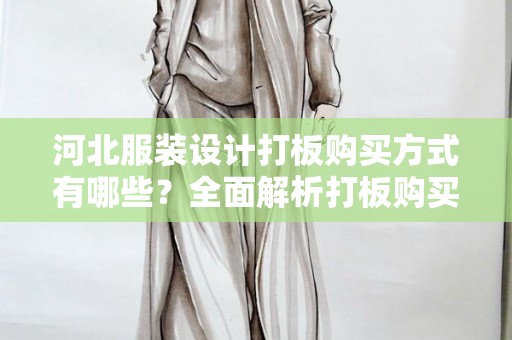河北服装设计打板购买方式有哪些？全面解析打板购买渠道与技巧