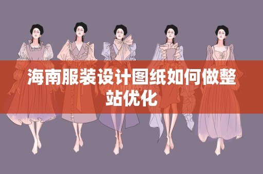 海南服装设计图纸如何做整站优化