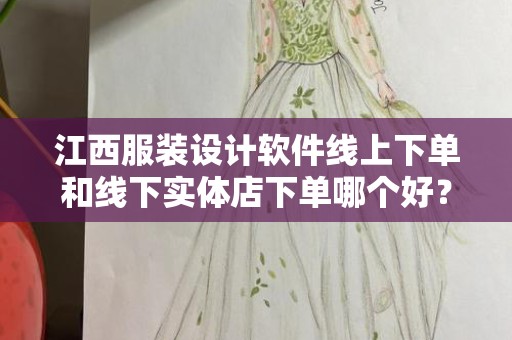 江西服装设计软件线上下单和线下实体店下单哪个好？