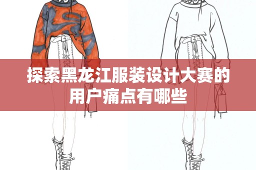 探索黑龙江服装设计大赛的用户痛点有哪些