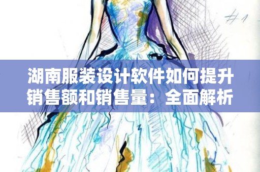 湖南服装设计软件如何提升销售额和销售量：全面解析与实践指南